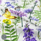 Butterfly Garden Lilac - Mauve Butterfly fabric for roman blinds