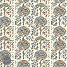 Life Tree Ivory - Ivory birds in trees curtain fabric for sale uk