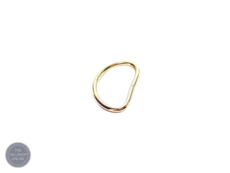 20mm Brass D Ring