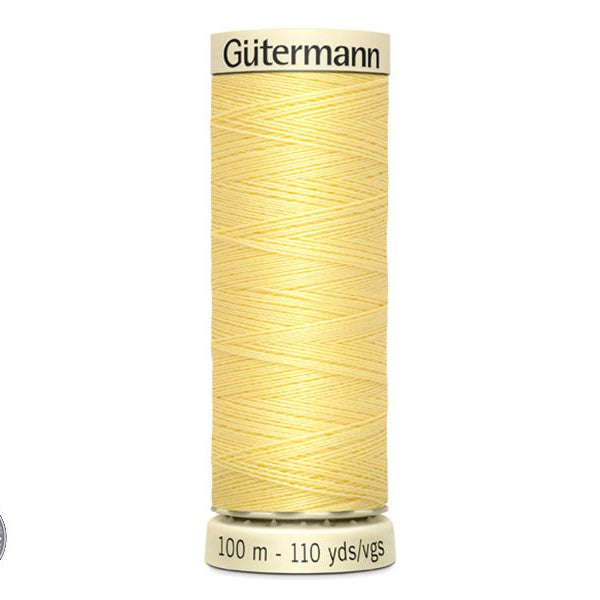 Gutermann Sew All Lemon Yellow Thread