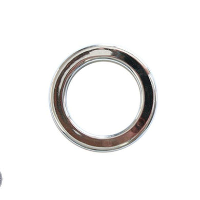 Eyelet Rings Shiny Chrome - Shiny Chrome silver eyelet ring for curains