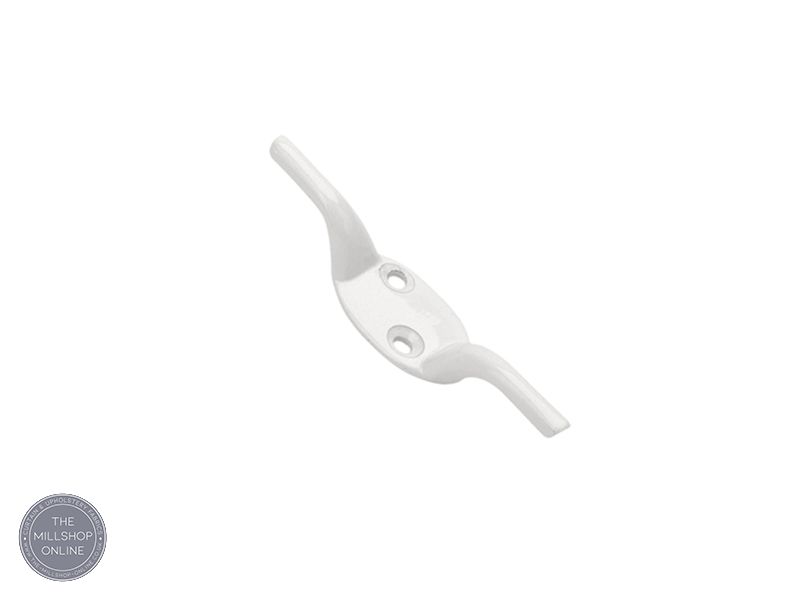 Blind Cleat White - White cleats for roman blinds uk