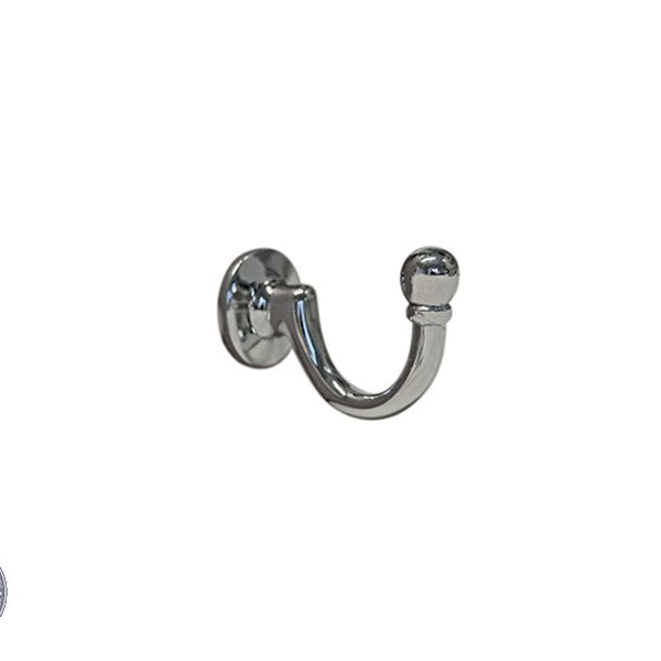 chrome Curtain Tieback Hook