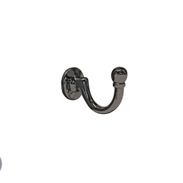 Gun Metal Curtain Tieback Hook
