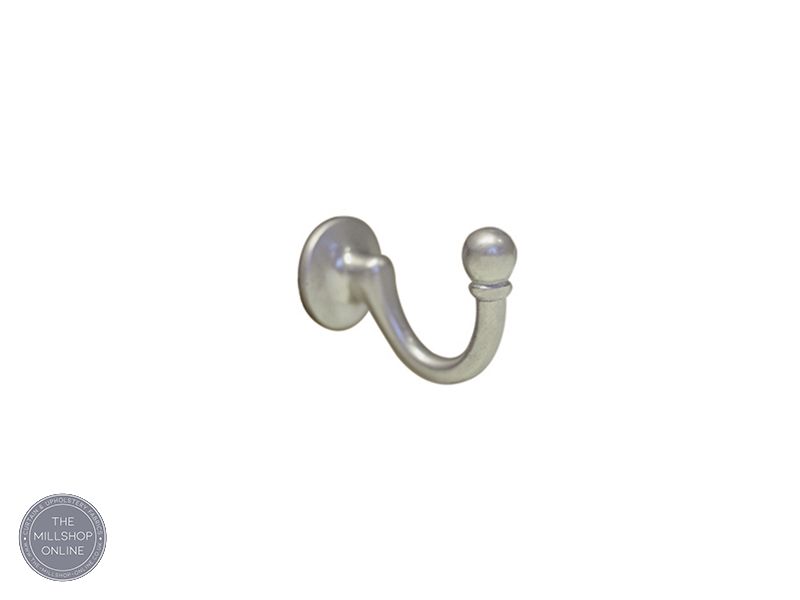 Nickel Curtain Tieback Hook