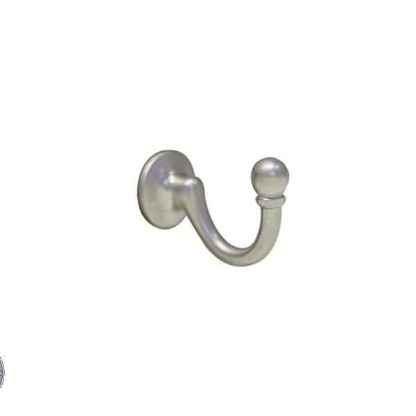 Nickel Curtain Tieback Hook