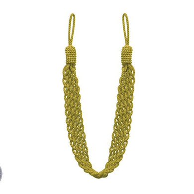 Woven Rope Tieback Kiwi - Kiwi 100% polyester sewing rope