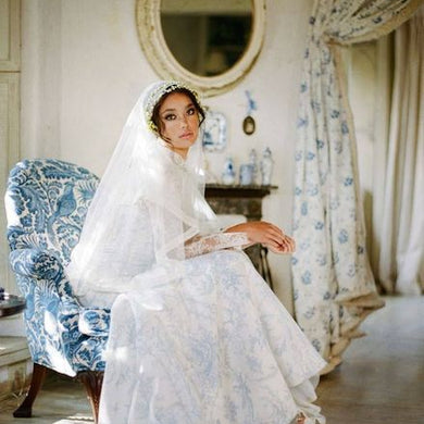 Toile De Jouy Fabric For Weddings
