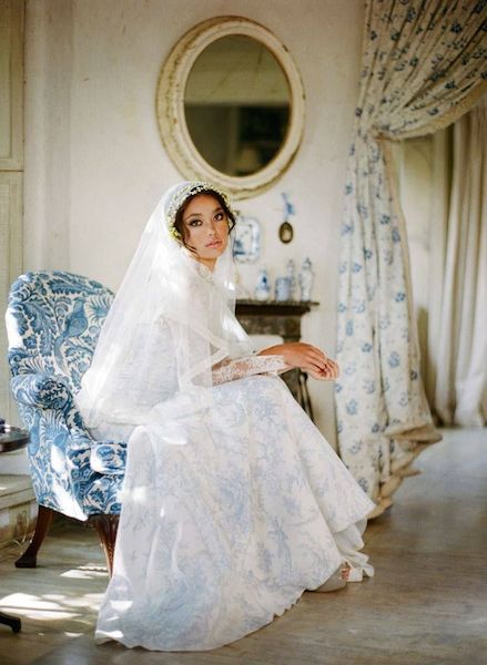 Toile De Jouy Fabric For Weddings