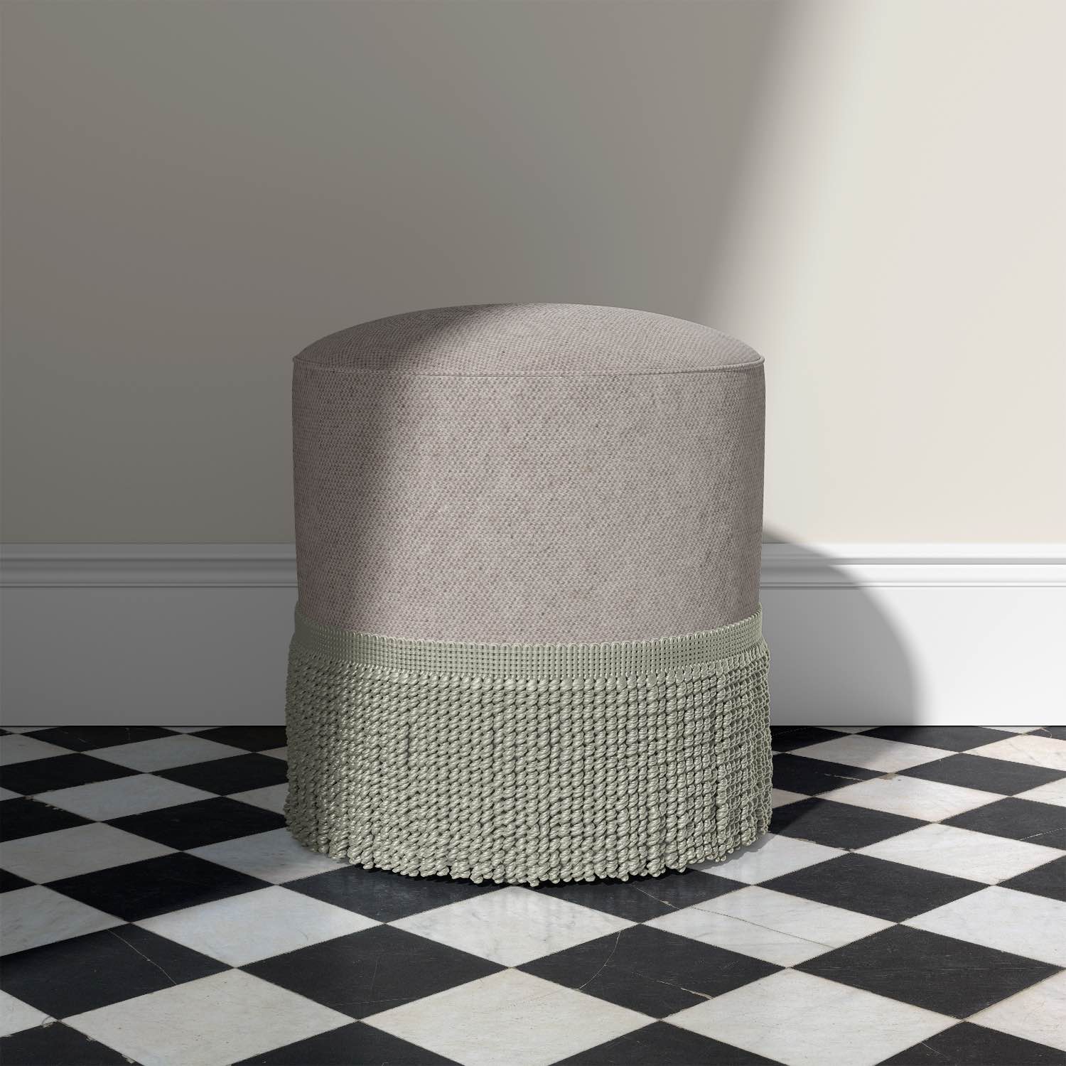 Plain linen fabrics in natural, breathable weaves for curtains and upholstery.