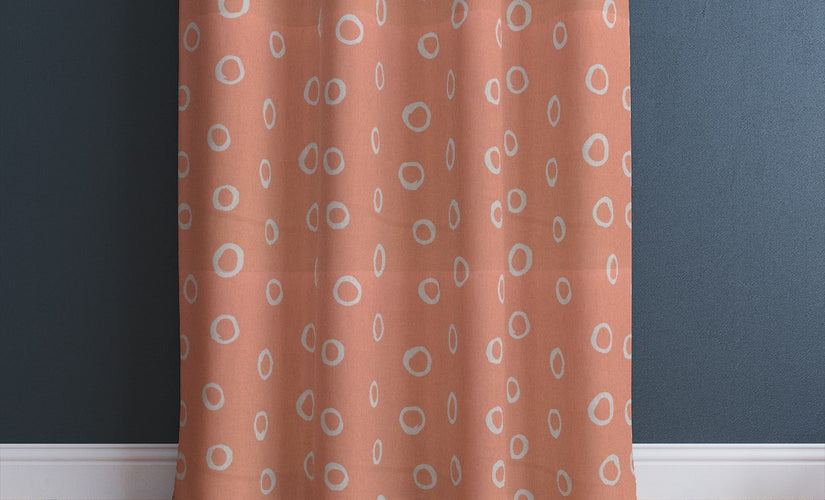 Polka Dot Fabric For Made To Measure Curtains