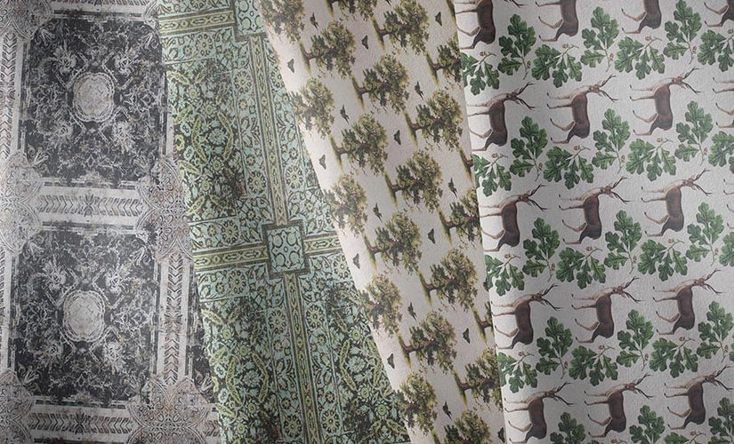 Vintage Curtain & Blind Fabric