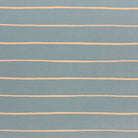 Sky blue striped curtain fabric with a soft pastel shade and elegant horizontal lines.