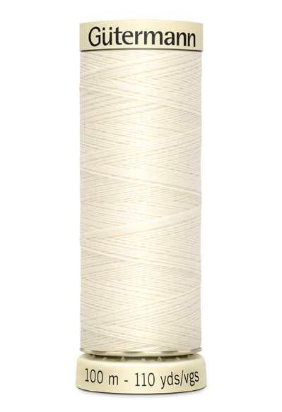 Gutermann Allesnähergarn 100 m – Elfenbein