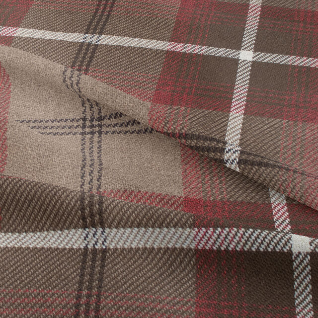 Balmoral Plaid Fabric in Soft and Luxurious Material