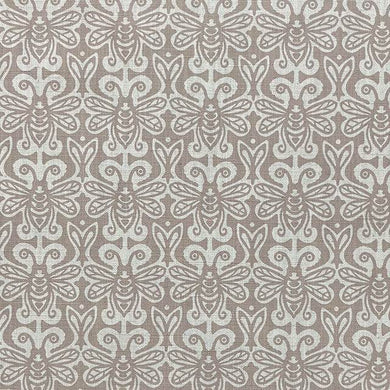 Bees Honeycomb - Printed Upholstery Fabric