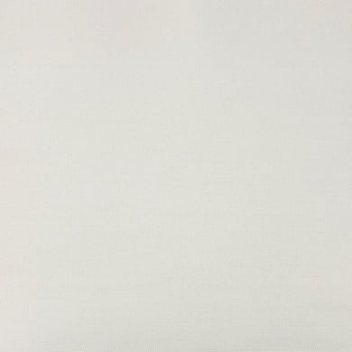 Boughton Plain White heavyweight upholstery fabric swatch on a linen blend basecloth