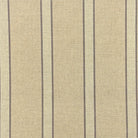 Braemar Chocolate striped upholstery fabric flat image, warm brown cotton-linen stripe fabric for upholstery, curtains and Roman blinds