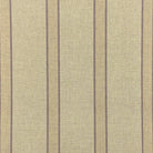 Braemar Plum striped upholstery fabric flat image, purple cotton-linen stripe fabric by the metre for upholstery and curtains