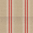 Braemar Stripe Upholstery Fabric in Red flat fabric image