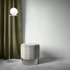 Brampton Stripe Sage - Vertical Striped Upholstery Fabric