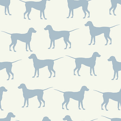 Buddy Cotton Curtain Fabric Sample - Grey
