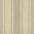 Camellia Stripe Sage linen curtain fabric with fine sage lines and broad natural woven bands