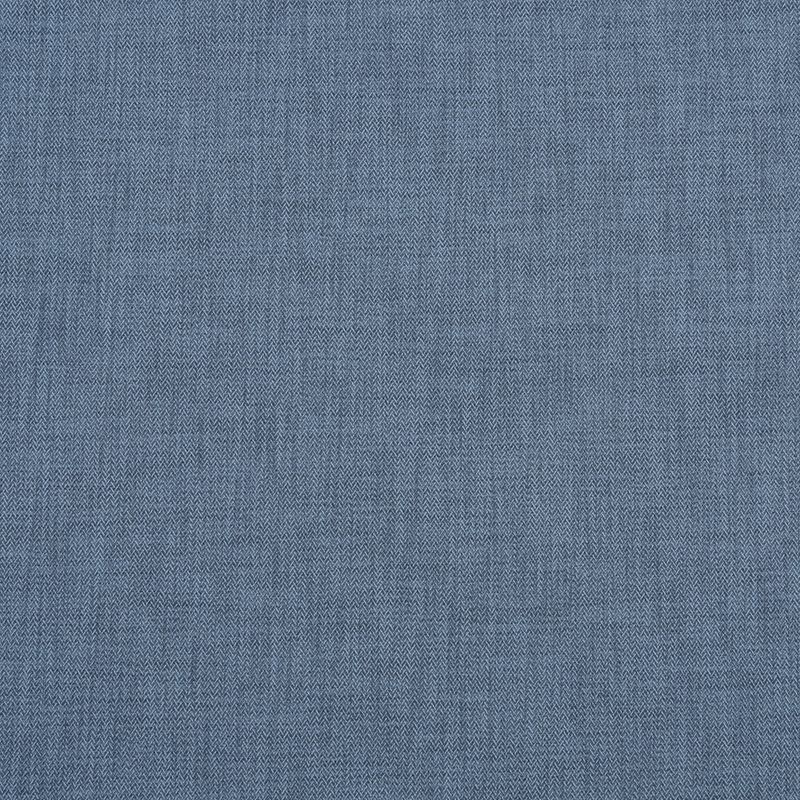 Chester Herringbone Fabric in Cornflower – mid-blue herringbone fabric suitable for curtains or blinds
