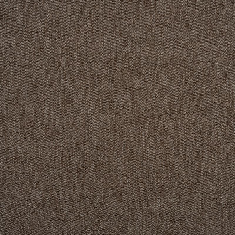 Chester Herringbone Fabric in Earth – brown woven upholstery fabric with subtle herringbone pattern