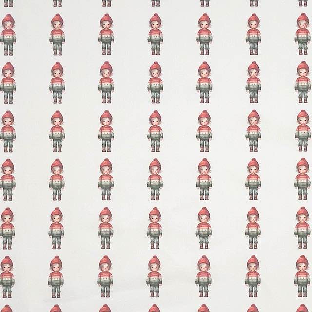 Christmas Boy - Christmas Style Fabric