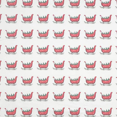 Christmas Sleigh - Christmas Fabric For Sale