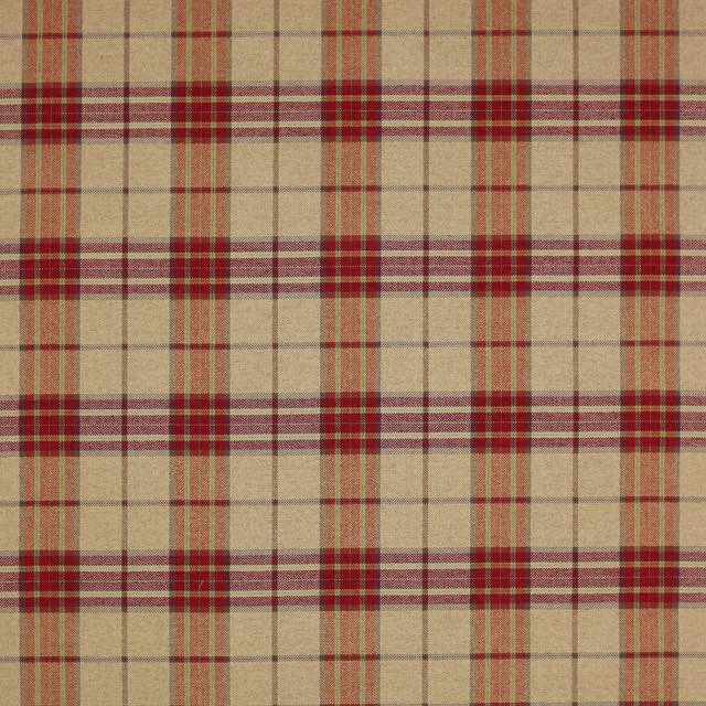 Colefax and Fowler Dunmore Check Red Green