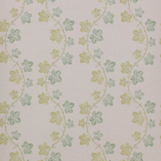 Colefax and Fowler Lindon Lotta Printed Linen - 7177/06 - 1.3m Roll End-Green