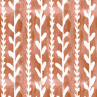 Strawberry red printed velvet upholstery fabric Cordelia design