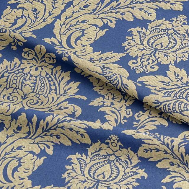 Exquisite damask woven fabric perfect for formal and casual settings