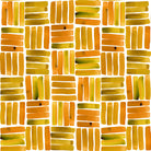 Dash Pumpkin flat washable curtain fabric by the metre with warm orange dash pattern