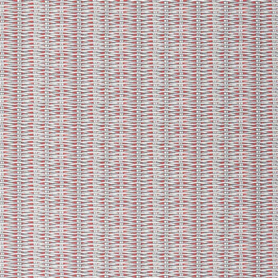Christian Lacroix Barbade curtain fabric in Papaye with a bold geometric pattern.