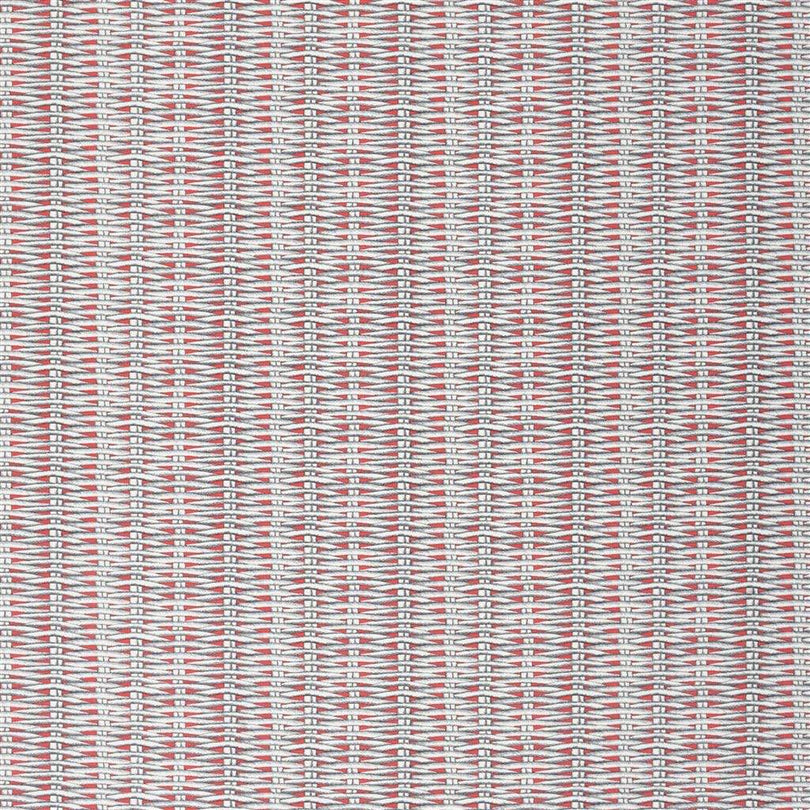 Christian Lacroix Barbade curtain fabric in Papaye with a bold geometric pattern.