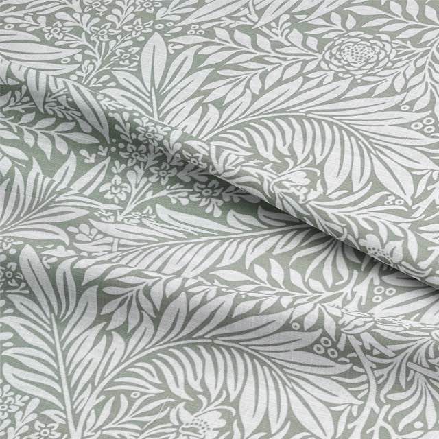 Close-up image of high-quality Duston Fabric in a textured gray color, perfect for upholstery and home decor projects