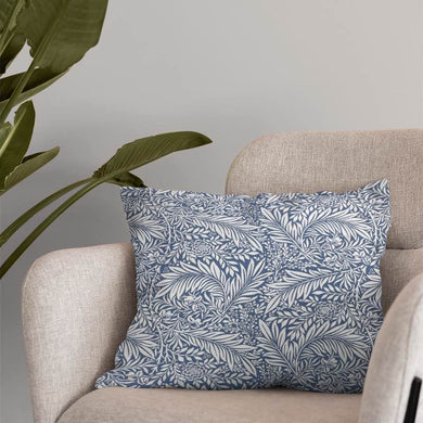 High-quality Duston Fabric in a beautiful shade of blue with a soft and luxurious texture, perfect for upholstery and home decor projects