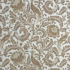 Garden Of Elegance Straw - Bird Floral Upholstery Fabric