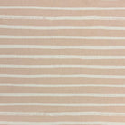 Natural striped upholstery fabric with a neutral tone, designed for sophisticated yet understated soft furnishings.
