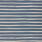 Navy striped upholstery fabric with a deep, bold color, adding a contemporary and elegant touch to furniture and décor.
