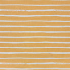 Ochre striped upholstery fabric with a warm, golden hue, bringing a rich and inviting feel to soft furnishings.
