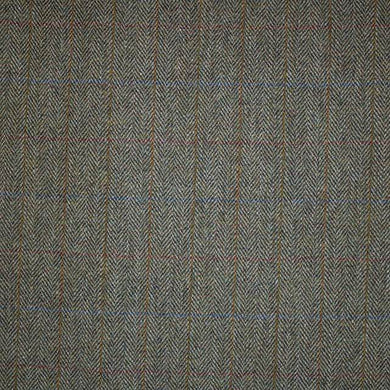Harris Tweed 100% Wool Upholstery Fabric - Moss