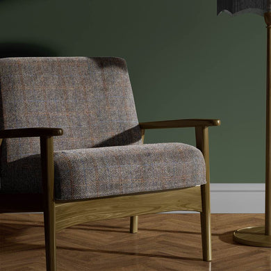 Harris Tweed 100% Wool Upholstery Fabric - Thorn