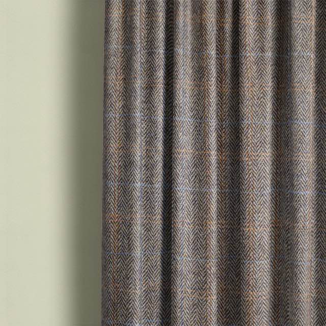 Harris Tweed 100% Wool Upholstery Fabric - Thorn