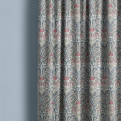 Hathaway Wedgewood - Traditional Curtain Fabric For Sale 