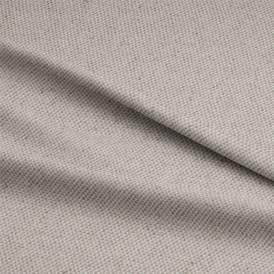 Soft and durable Hempton Plain Fabric in natural beige for drapery