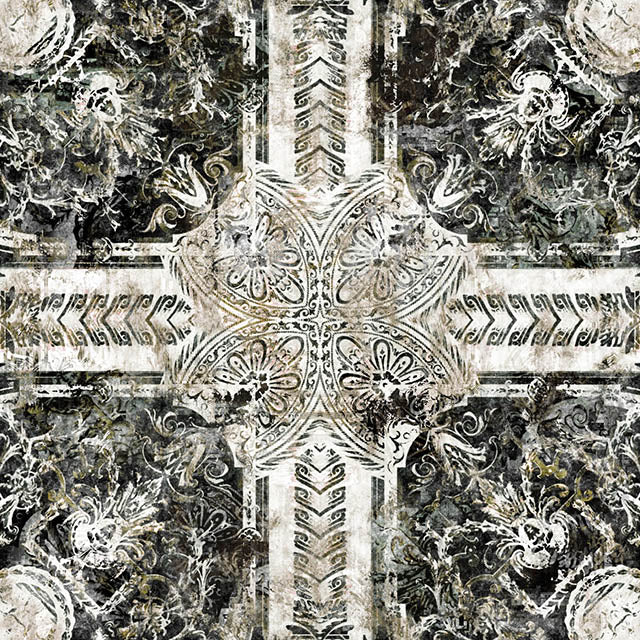 Kashan Linen Curtain Fabric in Charcoal, a luxurious and elegant choice for window treatments